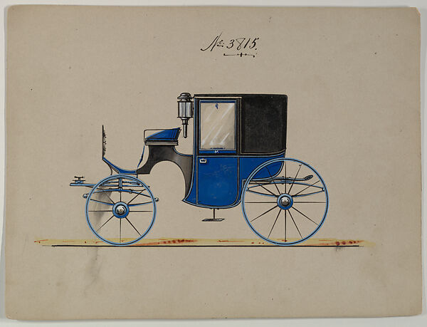 Design for Brougham, no. 3815