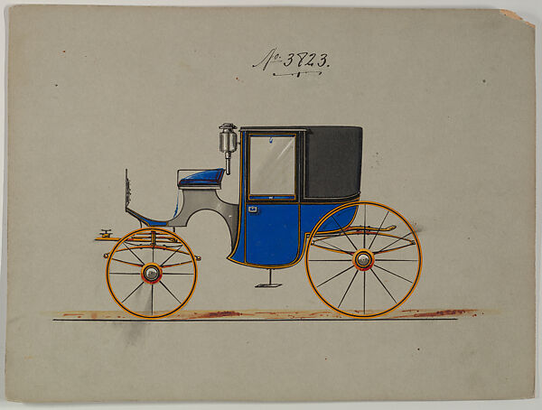 Design for Brougham, no. 3823