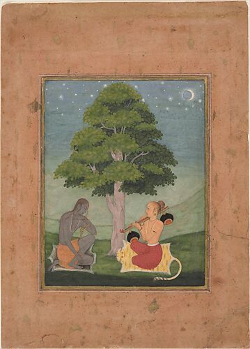 Kedar Ragini: Folio from a ragamala series (Garland of Musical Modes)

