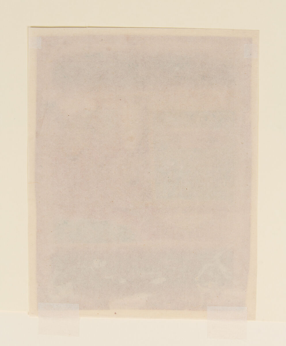 Krishna at the Feet of Radha: Page from a Dispersed Rasikapriya, Ink and opaque watercolor on paper, India (Madhya Pradesh, Malwa)