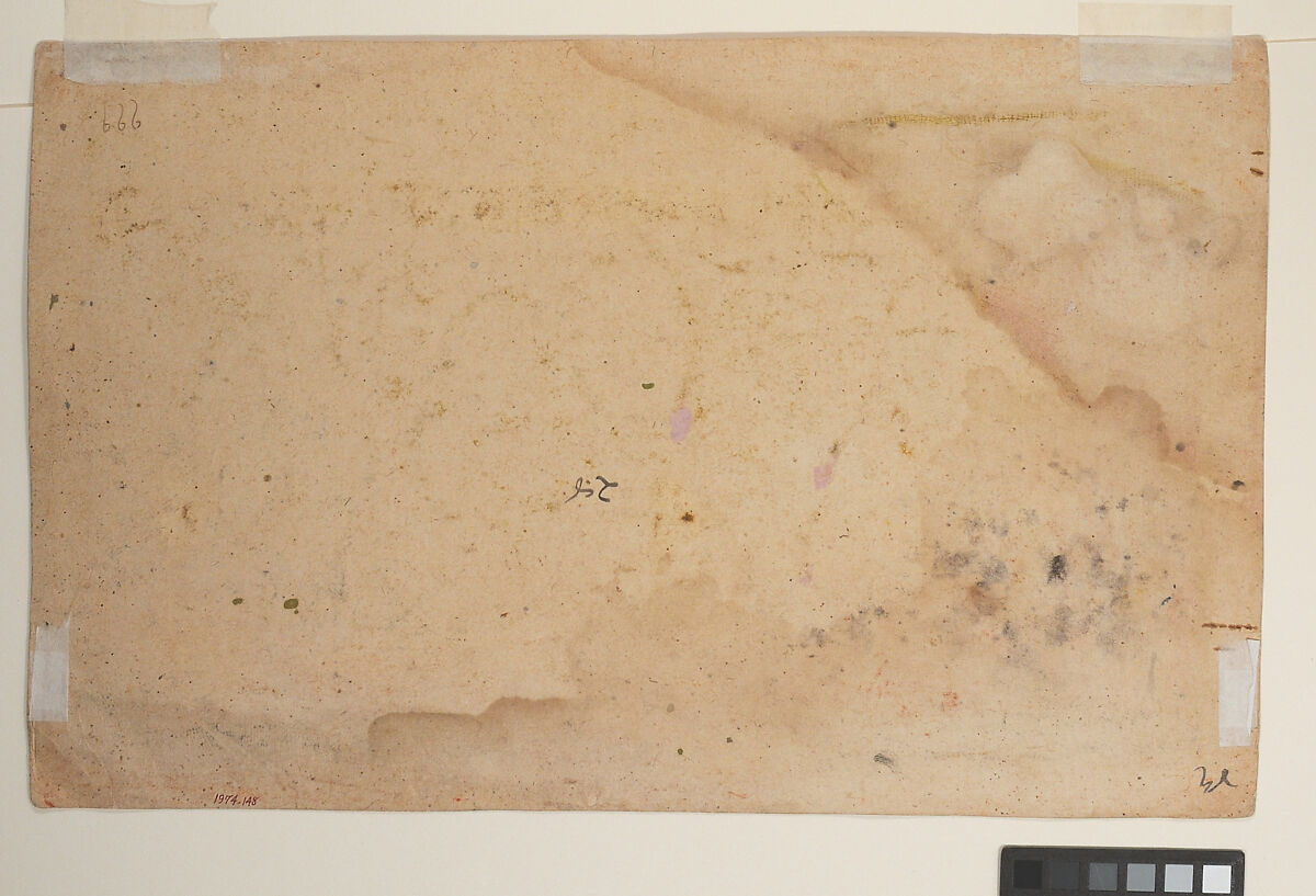 Rama and Lakshmana Search in Vain for Sita: Illustrated folio from a dispersed Ramayana series, Ink and opaque watercolor on paper, India, Rajasthan, Mewar