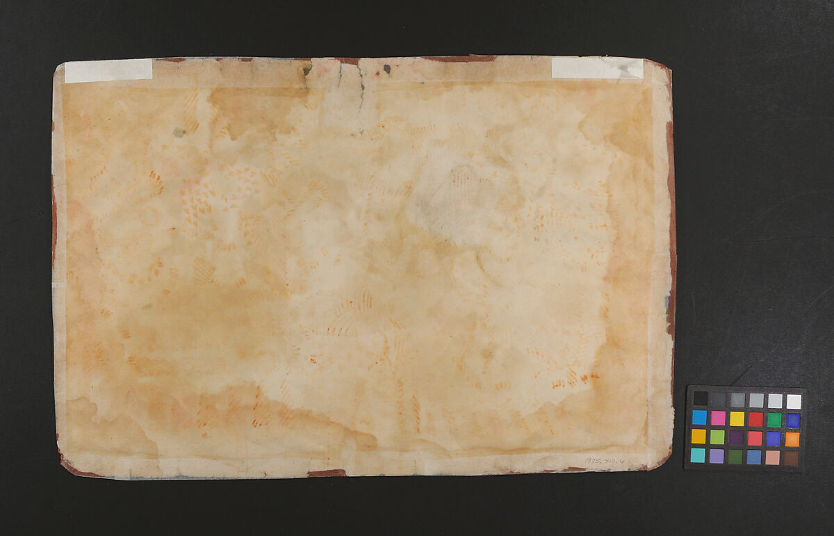 Council of Heroes:  Page from a Dispersed Mahabharata (Great Descendants of Mahabharata), Ink and opaque watercolor on paper, India (Maharashtra, Paithan)