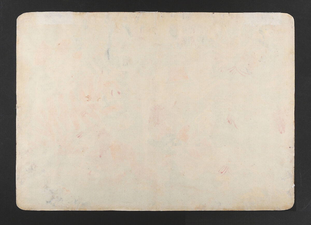 “Royal Hunt,” folio from a Mahabharata, Ink and opaque watercolor on paper, Western India, Maharashtra, Paithan or northern Karnataka