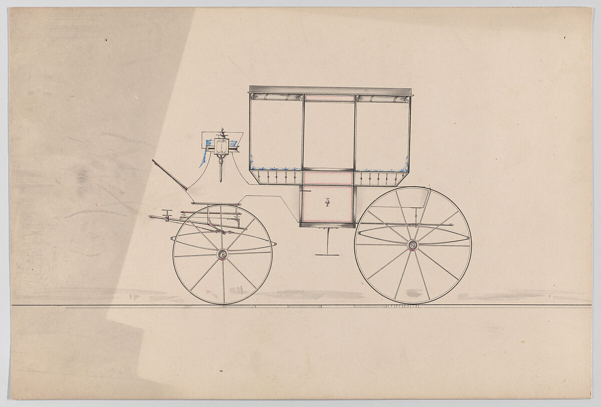 Brewster & Co. | Design for Curtain Coach (unnumbered) | The ...