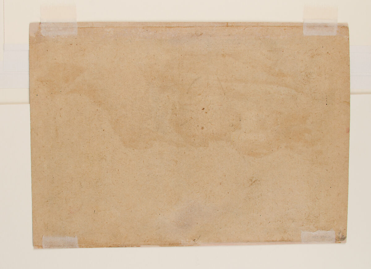 The Demon Marichi Tries to Dissuade Ravana; Illustrated folio from a dispersed Ramayana series, Ink, opaque watercolor, silver, and gold on paper, India (Himachal Pradesh, Kangra)