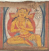 Bodhisattva Manjushri, Leaf from a dispersed Ashtasahasrika Prajnaparamita (Perfection of Wisdom) Manuscript