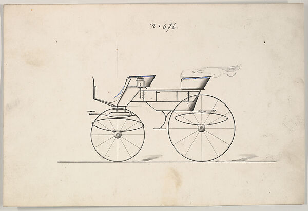 Design for Phaeton, no. 676