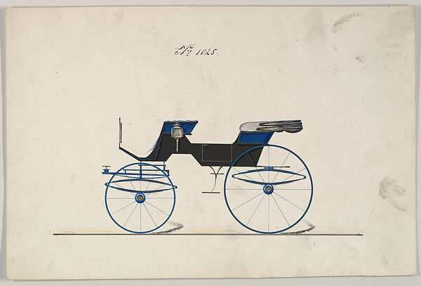 Design for Phaeton, no. 1025