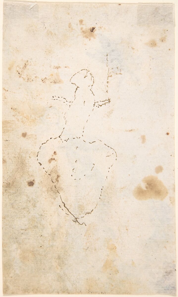 Perseus and Andromeda, Circle of Gotthard Ringgli (Swiss, Zurich 1575–1635 Zurich), Pen and brown and gray ink, brush and brown wash over graphite