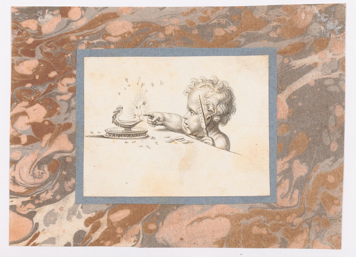 Allegory of Life, Anonymous, Swiss, late 16th to early 17th century, Pen and gray ink