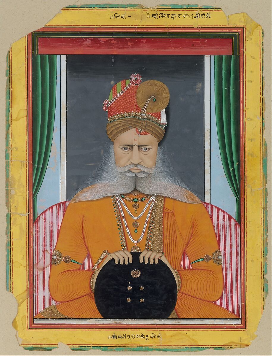 Maharaja Sardar Singh of Bikaner, Chotu, Opaque watercolor, ink, and gold on paper , India (Rajasthan, Bikaner)