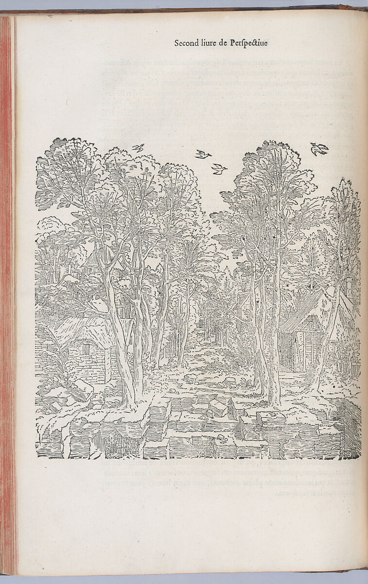 Il primo libro d'architettura di Sebastiano Serlio Bolognese. Il secondo libro di perspecttia di Sebastiano Serlio, Bolognese., Sebastiano Serlio (Italian, Bologna 1475–1554 Fontainebleau), Printed book with woodblock illustrations