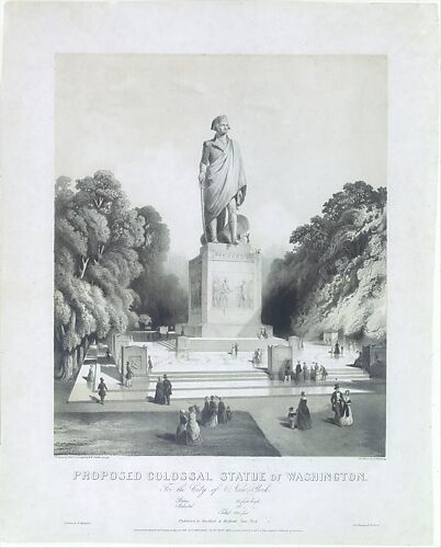 Proposed Colossal Statue of George Washington for the City of New York