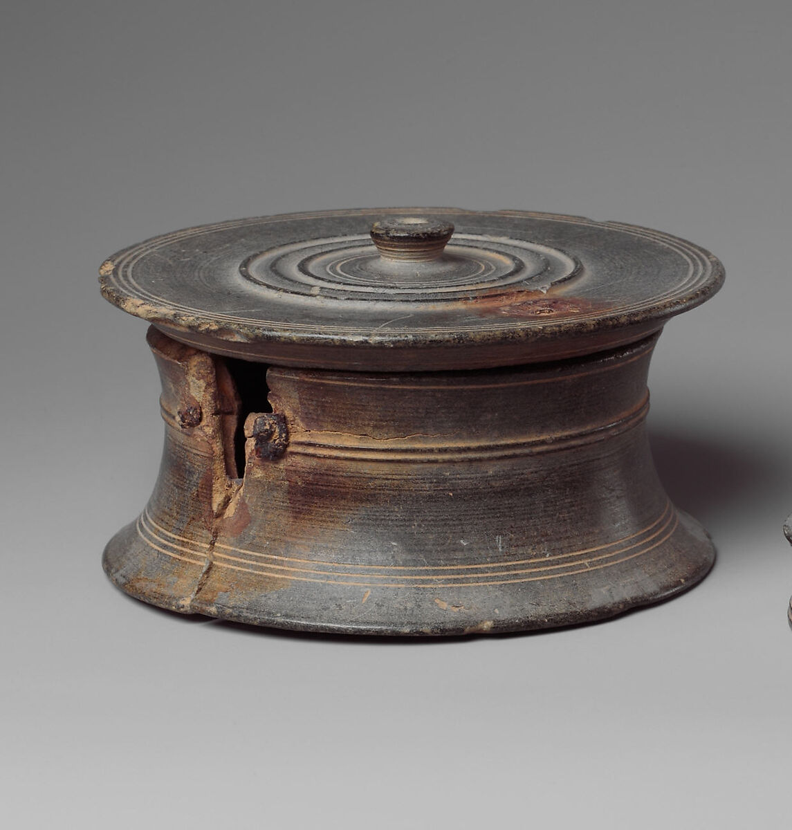 Reliquary with Ancient Repairs | Pakistan (ancient region of Gandhara ...