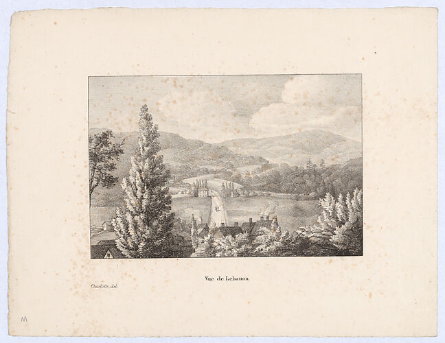 Vue de Lebanon