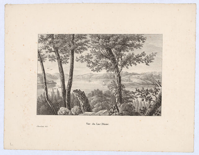 Vue du Lac Diane