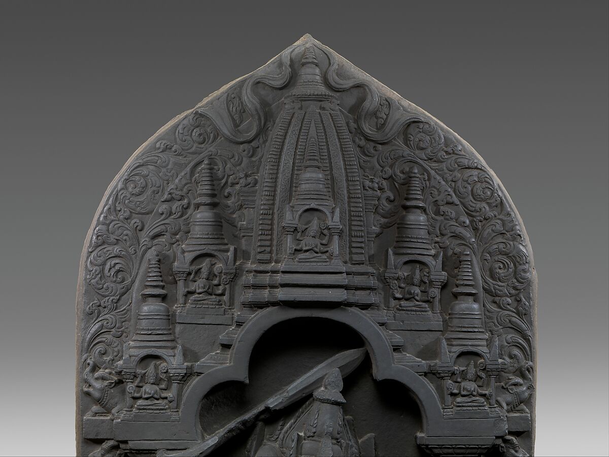 Manjuvajra Mandala, Black stone, Bangladesh or India (Bengal)