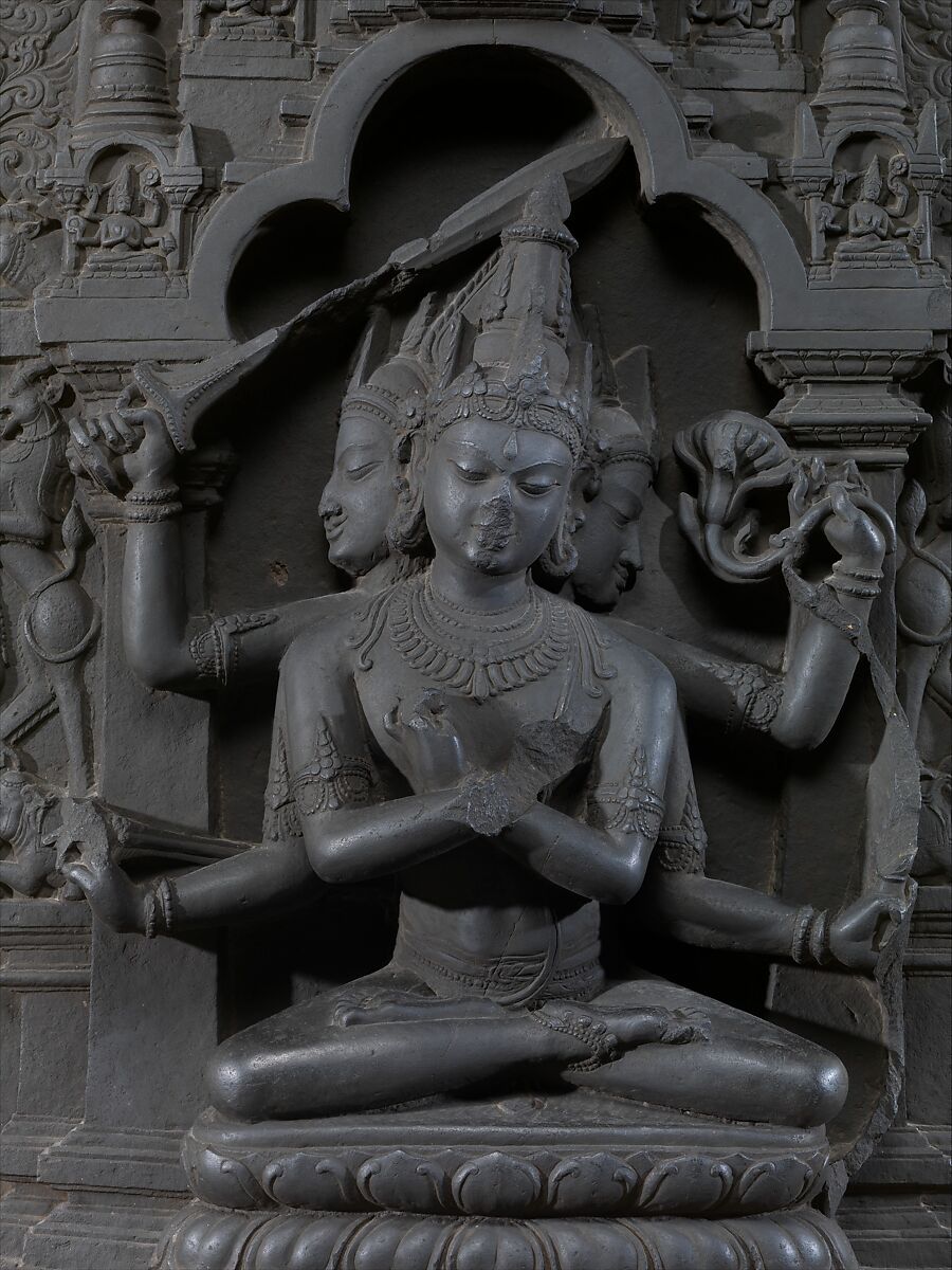 Manjuvajra Mandala, Black stone, Bangladesh or India (Bengal)