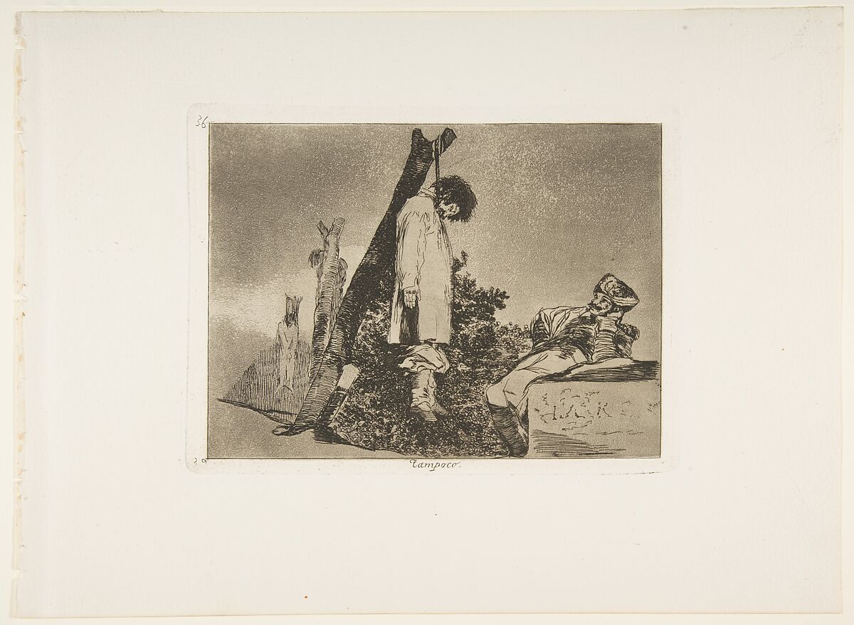 Goya (Francisco de Goya y Lucientes) | Plate 36 from 