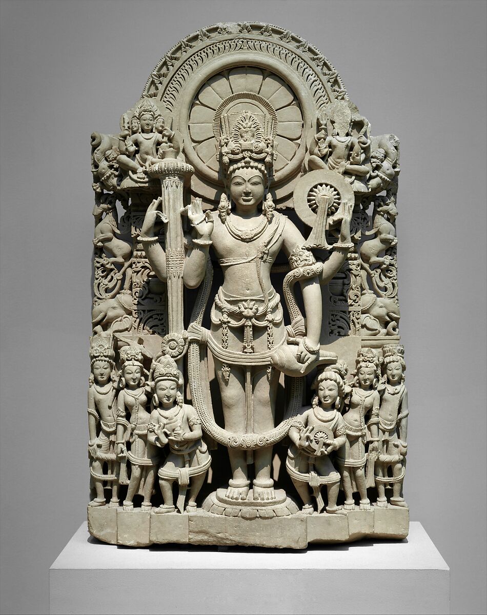 Vishnu, Sandstone, India (Punjab) 