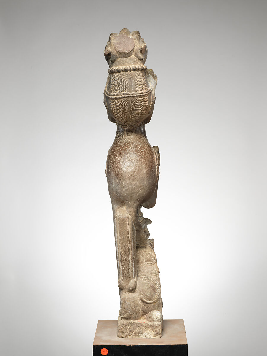 Rearing Lion (Vyala), Stone, India