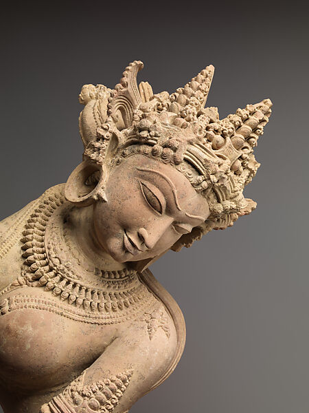 Celestial dancer (Devata), Sandstone, Central India, Madhya Pradesh