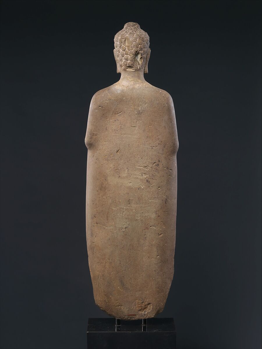 Buddha, Sandstone, Cambodia or Vietnam