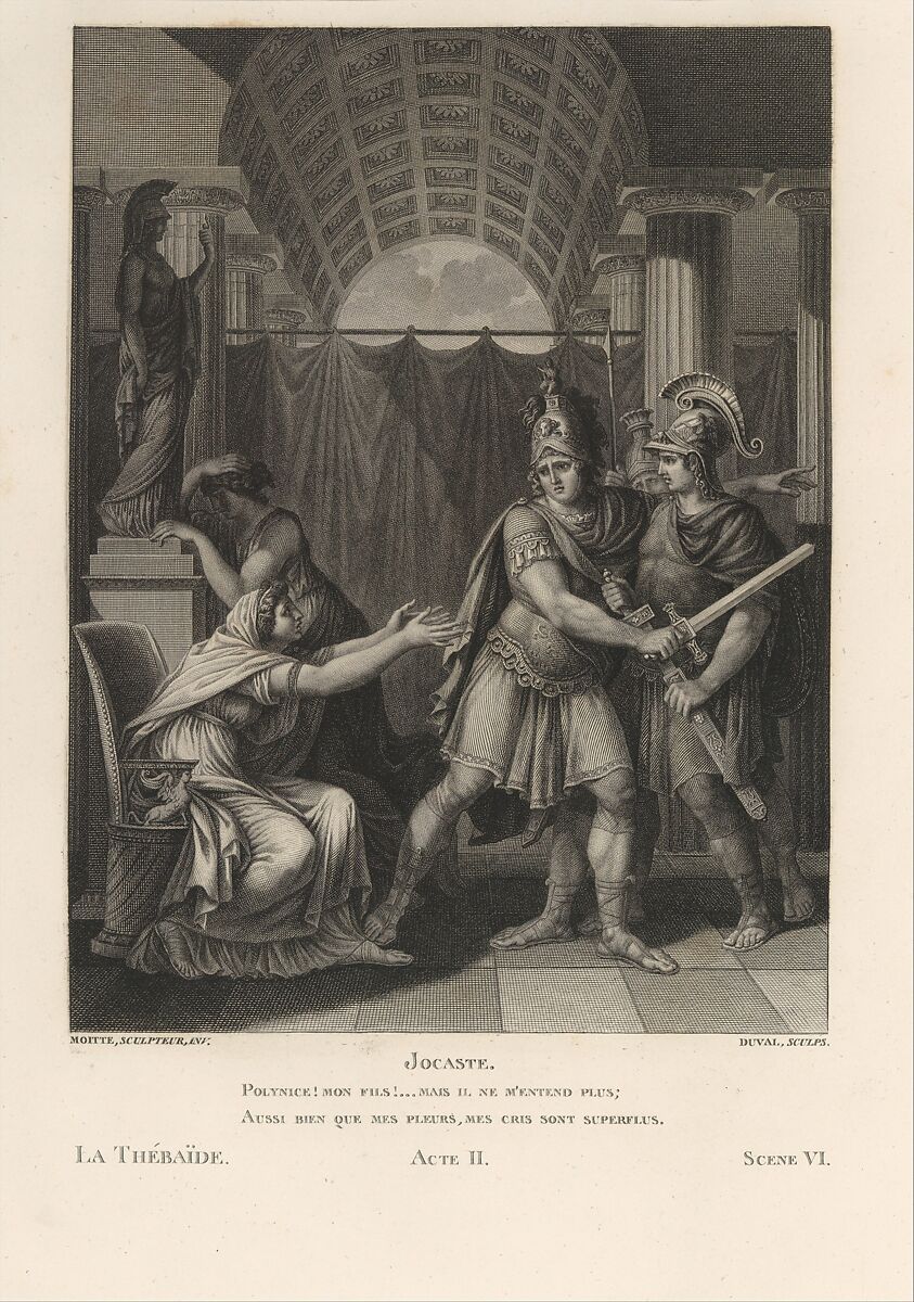 Oeuvres de Jean Racine, Jean Racine (French, baptized 1639–1699 Paris), Printed book with engraved illustrations