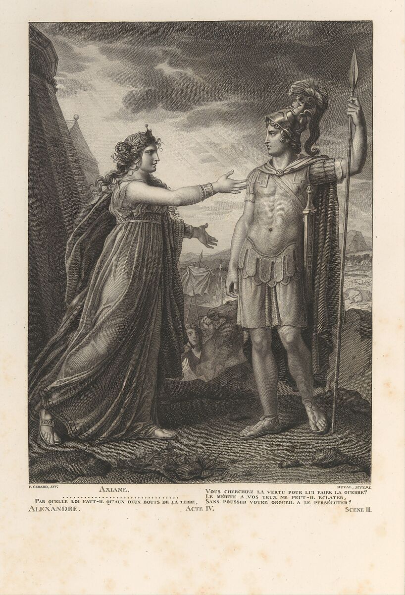 Oeuvres de Jean Racine, Jean Racine (French, baptized 1639–1699 Paris), Printed book with engraved illustrations