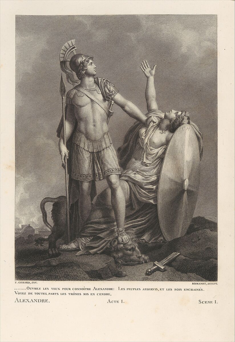 Oeuvres de Jean Racine, Jean Racine (French, baptized 1639–1699 Paris), Printed book with engraved illustrations