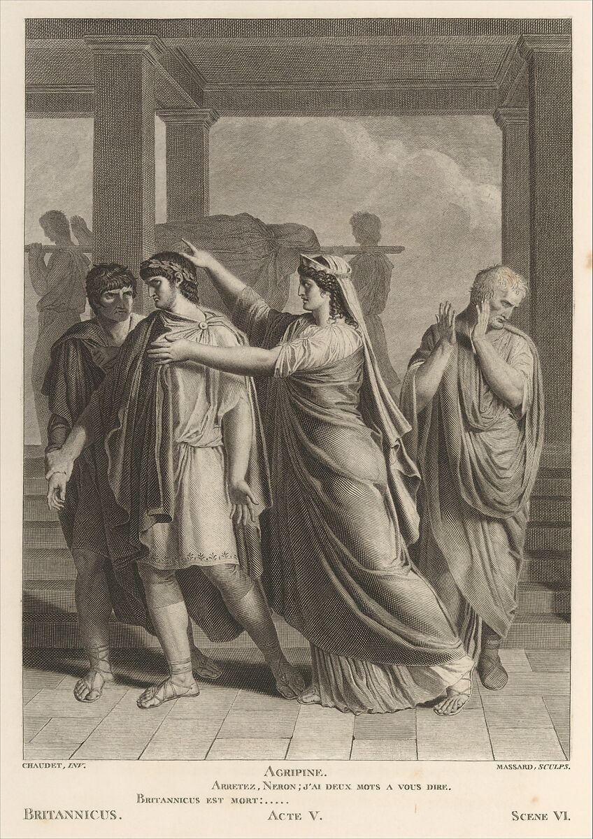 Oeuvres de Jean Racine, Jean Racine (French, baptized 1639–1699 Paris), Printed book with engraved illustrations