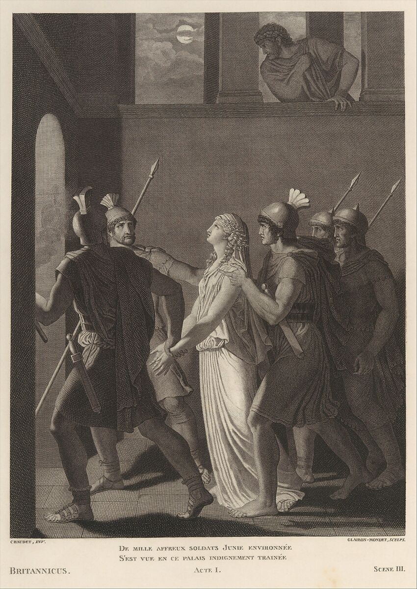 Oeuvres de Jean Racine, Jean Racine (French, baptized 1639–1699 Paris), Printed book with engraved illustrations