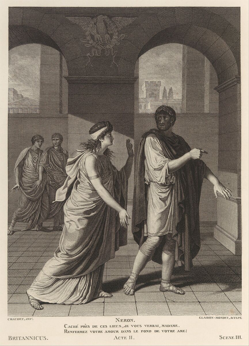 Oeuvres de Jean Racine, Jean Racine (French, baptized 1639–1699 Paris), Printed book with engraved illustrations