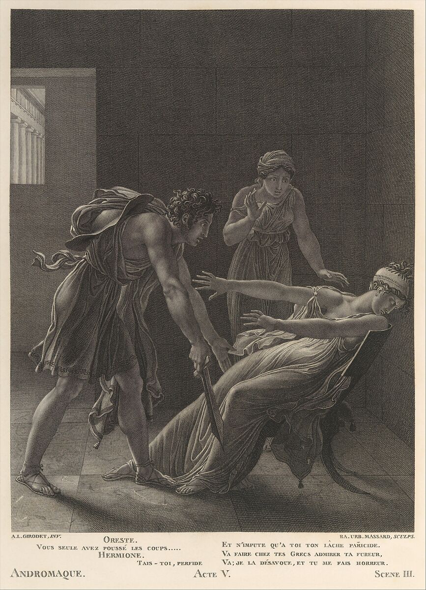 Oeuvres de Jean Racine, Jean Racine (French, baptized 1639–1699 Paris), Printed book with engraved illustrations