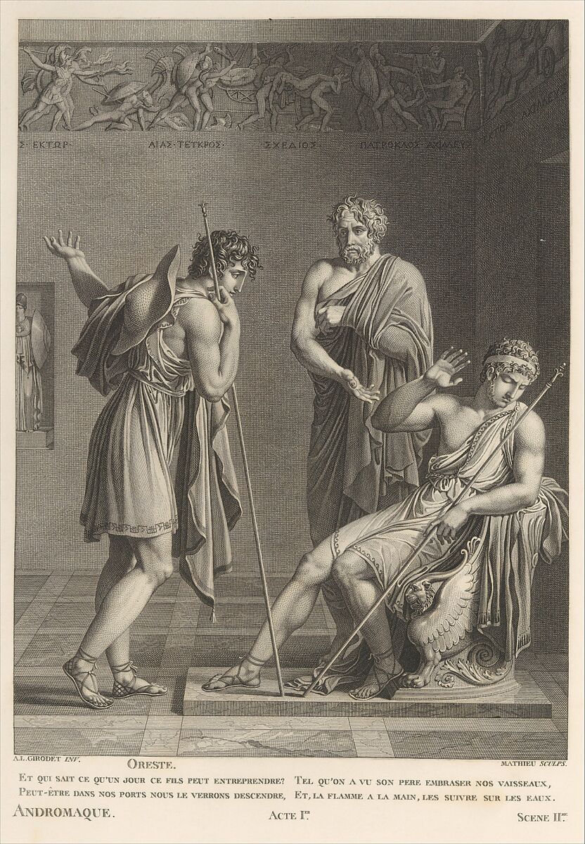 Oeuvres de Jean Racine, Jean Racine (French, baptized 1639–1699 Paris), Printed book with engraved illustrations