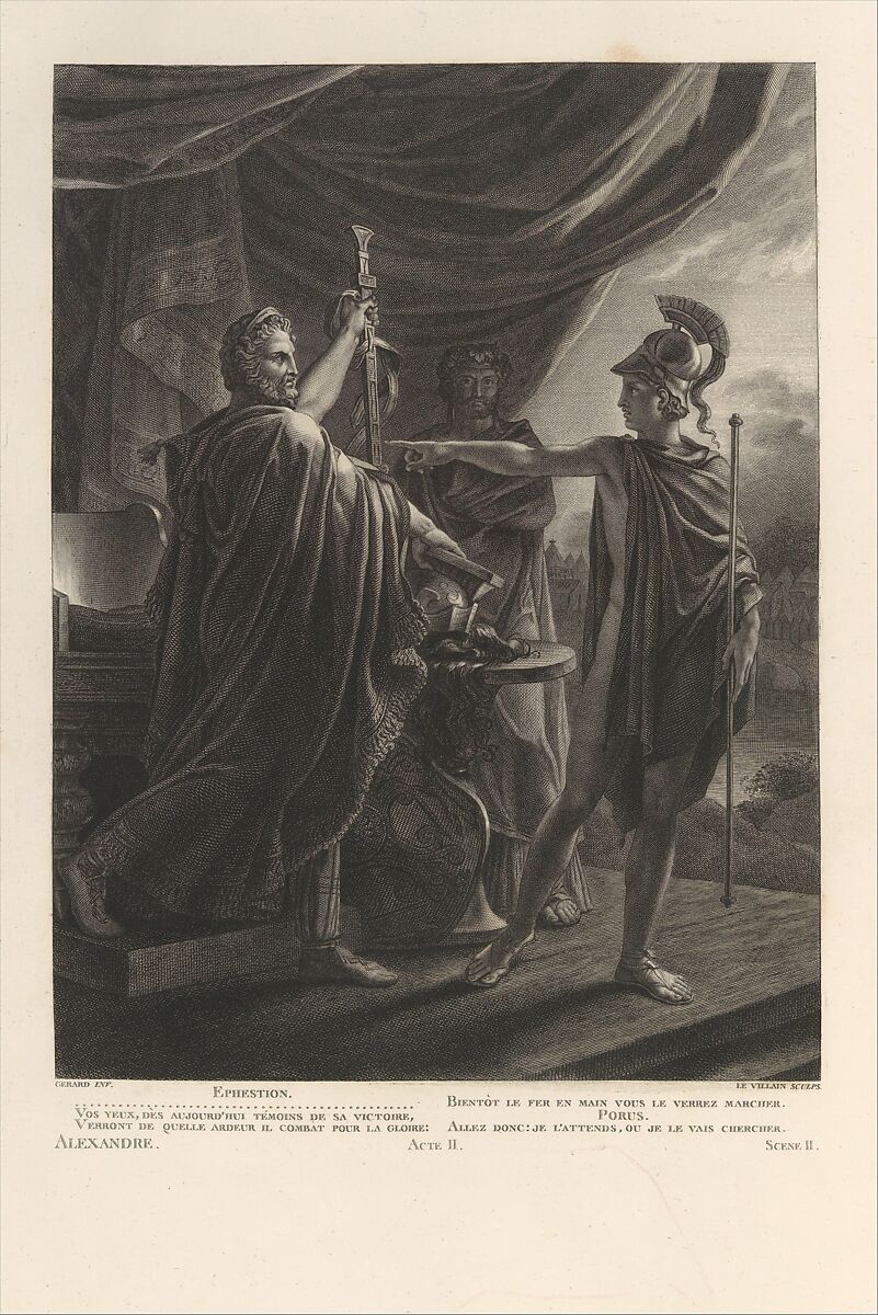 Oeuvres de Jean Racine, Jean Racine (French, baptized 1639–1699 Paris), Printed book with engraved illustrations