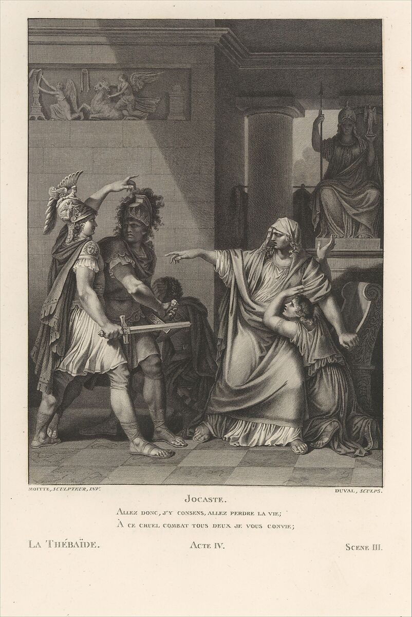 Oeuvres de Jean Racine, Jean Racine (French, baptized 1639–1699 Paris), Printed book with engraved illustrations