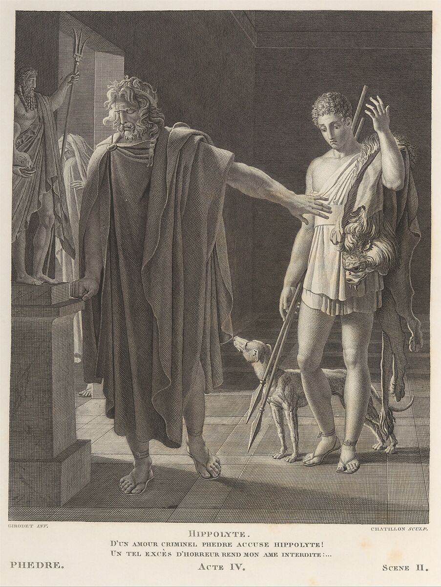 Oeuvres de Jean Racine, Jean Racine (French, baptized 1639–1699 Paris), Printed book with engraved illustrations