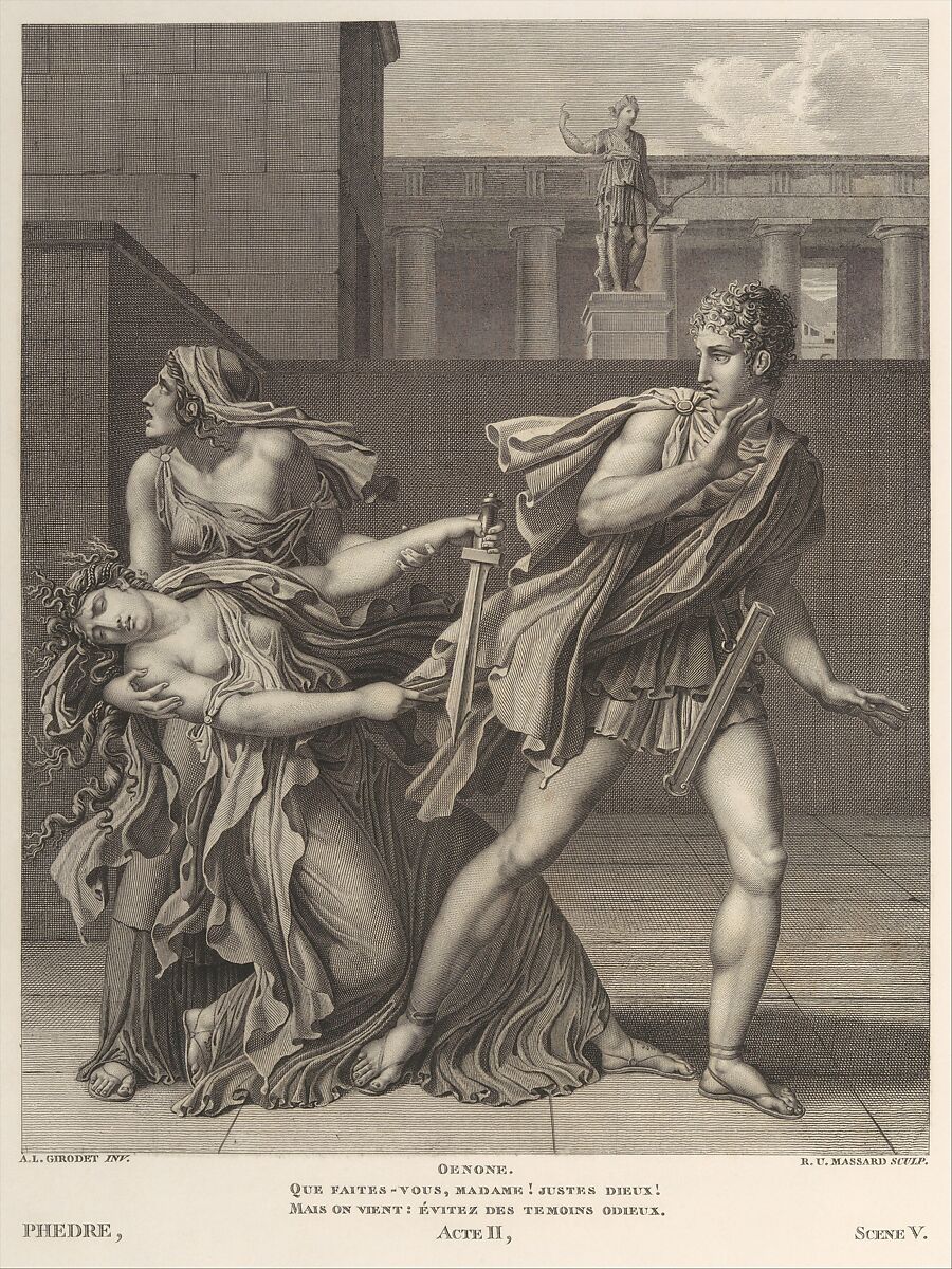 Oeuvres de Jean Racine, Jean Racine (French, baptized 1639–1699 Paris), Printed book with engraved illustrations