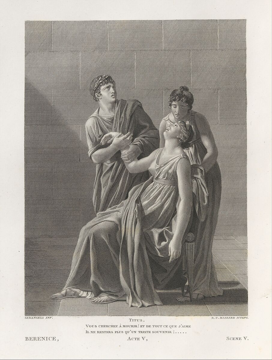 Oeuvres de Jean Racine, Jean Racine (French, baptized 1639–1699 Paris), Printed book with engraved illustrations