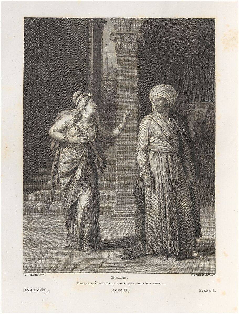 Oeuvres de Jean Racine, Jean Racine (French, baptized 1639–1699 Paris), Printed book with engraved illustrations