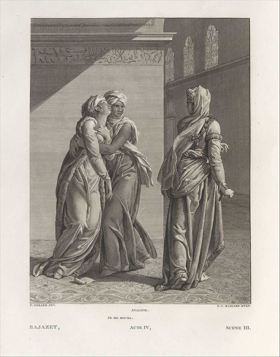 Oeuvres de Jean Racine, Jean Racine (French, baptized 1639–1699 Paris), Printed book with engraved illustrations