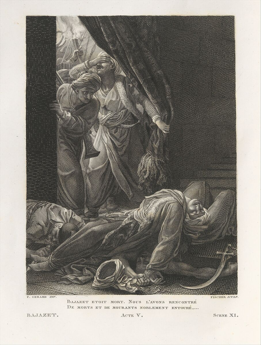 Oeuvres de Jean Racine, Jean Racine (French, baptized 1639–1699 Paris), Printed book with engraved illustrations