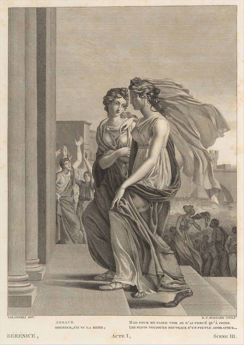 Oeuvres de Jean Racine, Jean Racine (French, baptized 1639–1699 Paris), Printed book with engraved illustrations