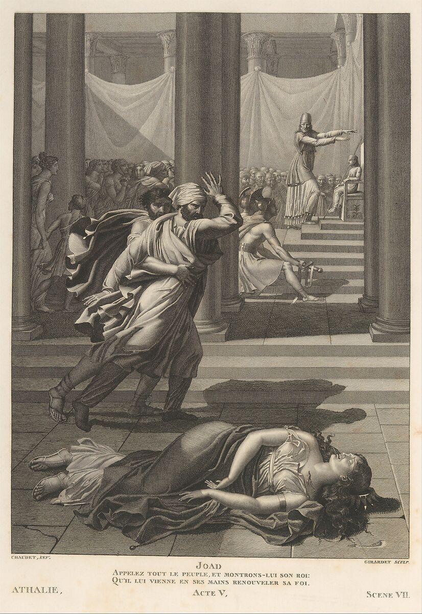 Oeuvres de Jean Racine, Jean Racine (French, baptized 1639–1699 Paris), Printed book with engraved illustrations