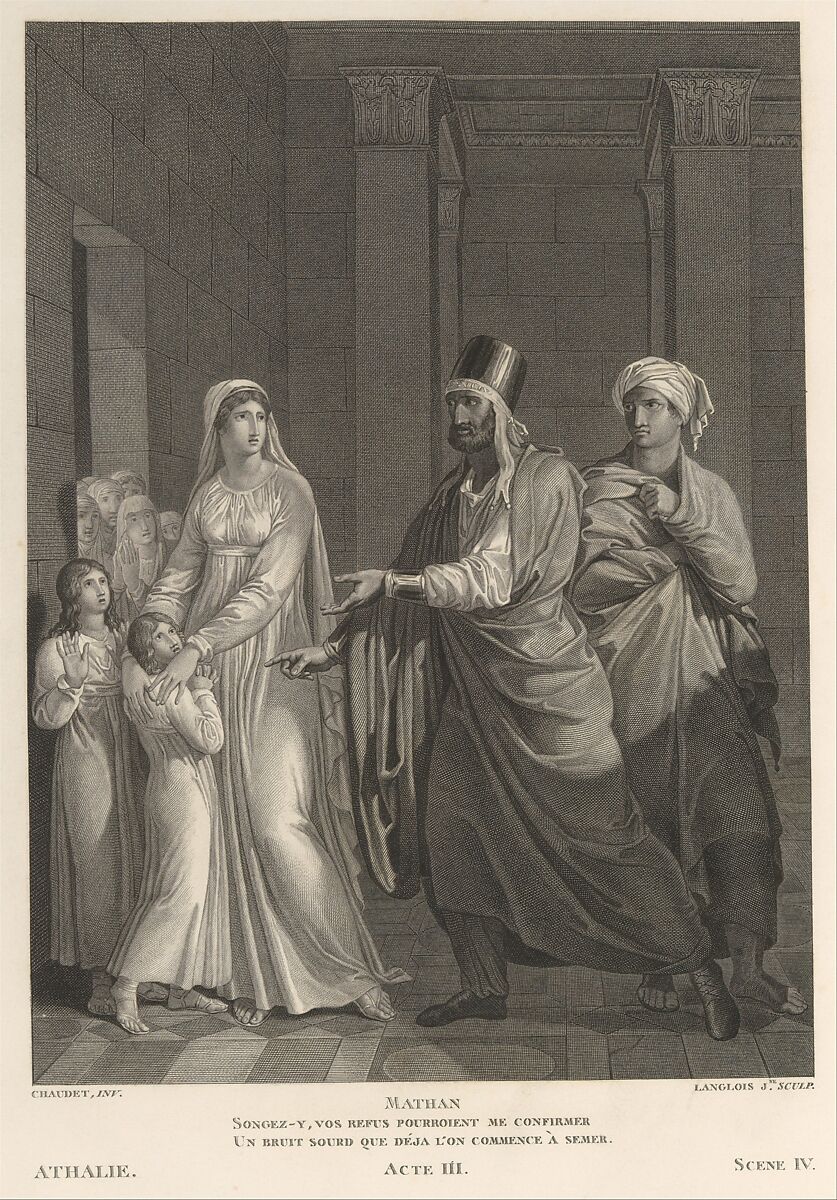 Oeuvres de Jean Racine, Jean Racine (French, baptized 1639–1699 Paris), Printed book with engraved illustrations