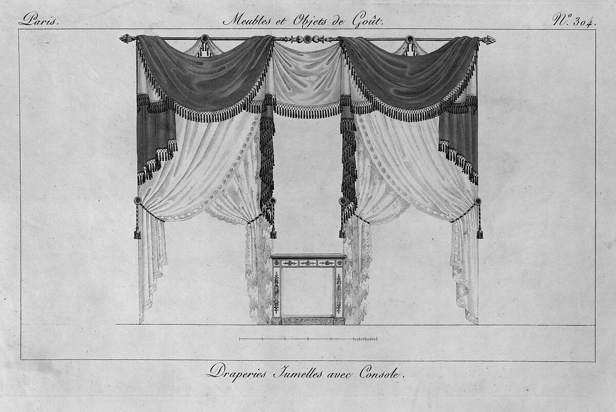 Collection de Meubles et Objets de Goût, vol. 2, Edited by Pierre de La Mésangère (French, Pontigné 1761–1831 Paris), Hand-colored engraving