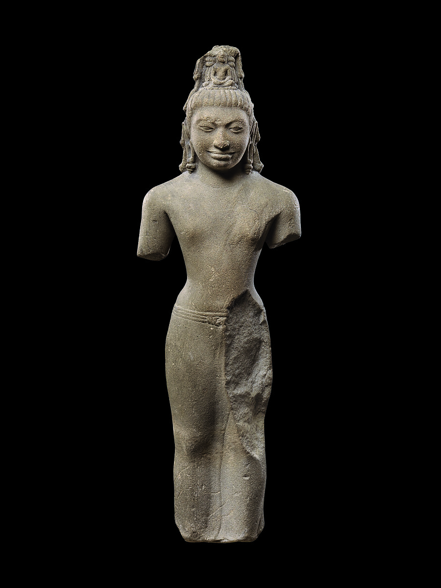 Bodhisattva  Avalokiteshvara, Sandstone, Southern Thailand 