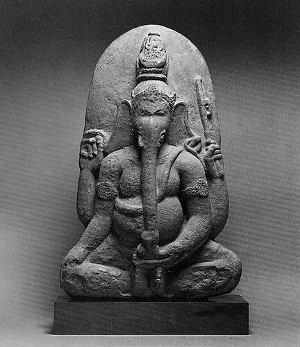 Seated Four-Armed Ganesha
