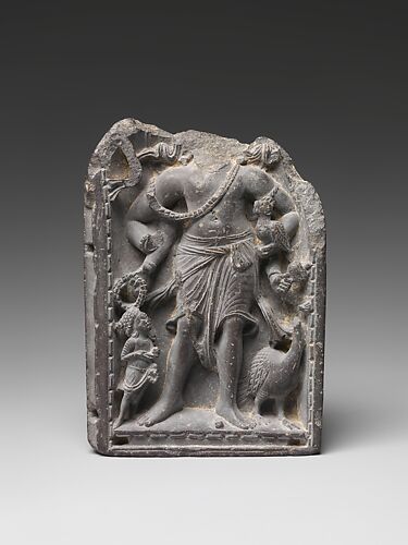 Panel of a Portable Shrine with Karttikeya, the God of War
